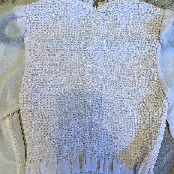 Aritzia Wilfred Blouse in size small color pale pink - Picture 3 of 3